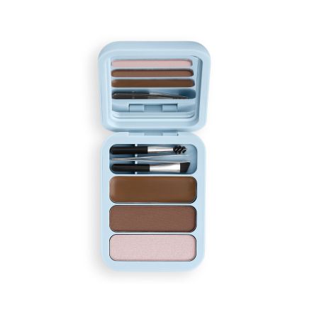 REVOLUTION OBSESSION Комплект за вежди Light to medium brown