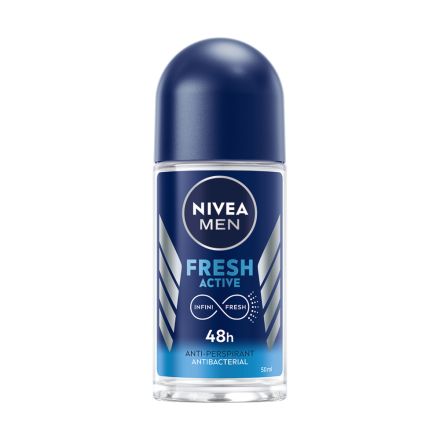 NIVEA MEN FRESH ACTIVE Мъжки део рол он, 50 мл