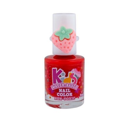 VELNEA KIDS Лак за нокти водна основа червен, 9мл.