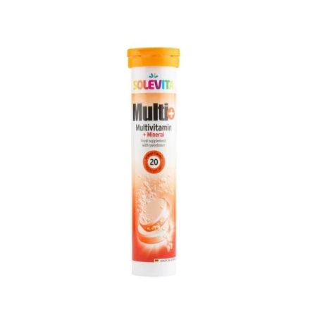SOLEVITA Ефервесцентни таблетки мултивитамин и минерали, 20 бр.