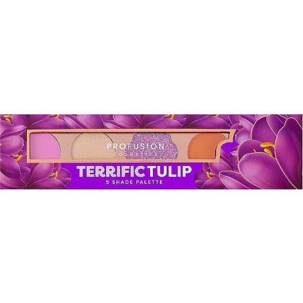 PROFUSION BLOOMING HUES Палитра сенки Terrific Tulip, 5 цвята