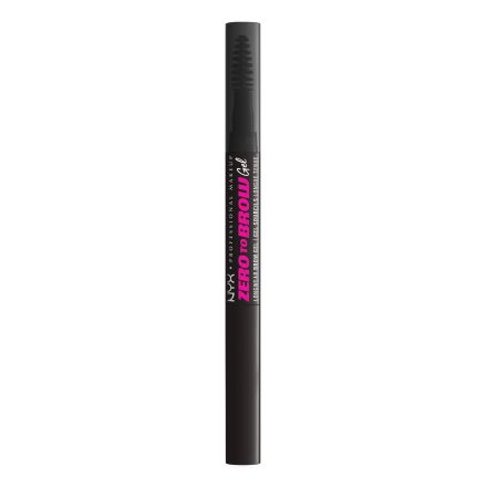 NYX PROFESSIONAL MAKEUP ZERO TO BROW Гел за вежди 08 black