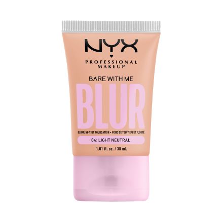 NYX PROFESSIONAL MAKEUPBARE WITH ME BLUR TINT Матиращ фон дьо тен 04 lt neutral