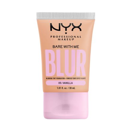 NYX PROFESSIONAL MAKEUPBARE WITH ME BLUR TINT Матиращ фон дьо тен 05 vanilla
