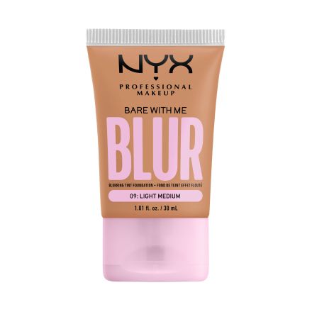 NYX PROFESSIONAL MAKEUPBARE WITH ME BLUR TINT Матиращ фон дьо тен 09 light medium
