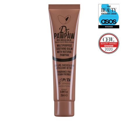 DR. PAWPAW Балсам за устни и скули цвят Rich Mocha, 25 мл