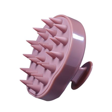 TOUCH TREAT Масажна четка за шампоан и скалп бежова ,1бр