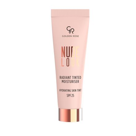 GOLDEN ROSE NUDE LOOK Тониращ овлажняващ крем SPF 25, 03