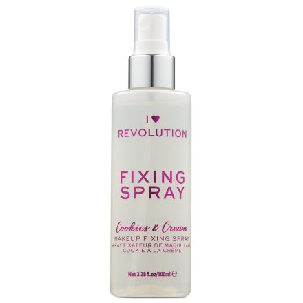 REVOLUTION I HEART  COOKIES&CREAM Спрей за фиксиране на грим, 1бр