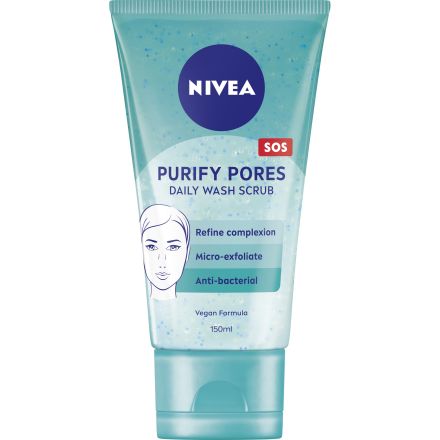 NIVEA Purify Pores Дълбоко почистващ гел,150 мл
