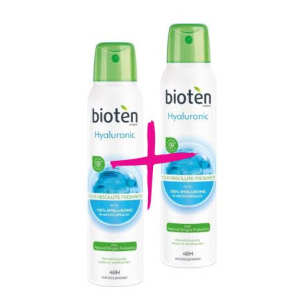 BIOTEN HYALURONIC Део спрей, 2бр x150мл.