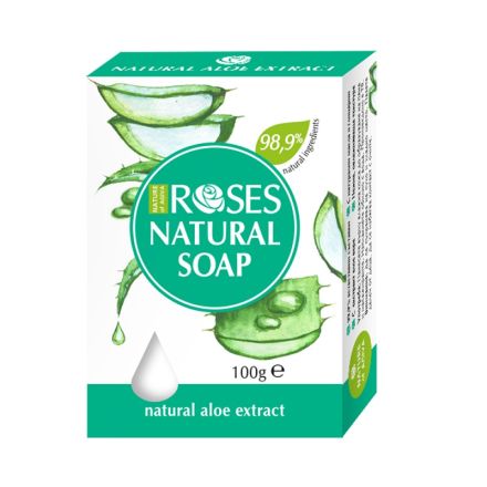 NATURE OF AGIVA Натурален сапун с екстракт от алое 100гр