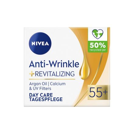 NIVEA CLEVER AGE Възстановяващ дневен крем против бръчки 55+, 50 мл.