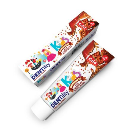 DENTILITY KIDS Детска паста за зъби кола , 50 мл.