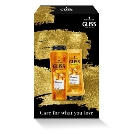 GLISS OIL NUTRITIVE Комплект Шампоан Repair Oil, 250 мл + Балсам, 200 мл
