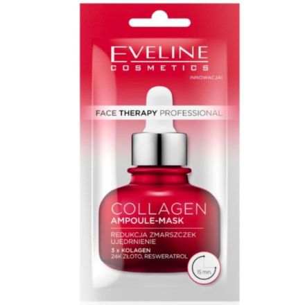 EVELINE FACE THERAPY Ампулна маска с колаген, 8 мл