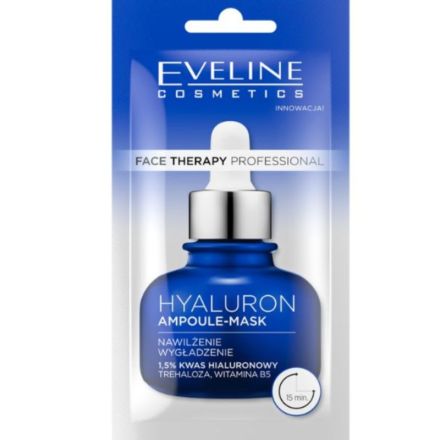 EVELINE FACE THERAPY Ампулна маска с хиалурон, 8 мл