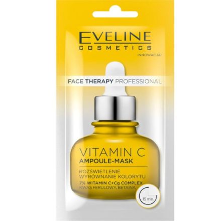 EVELINE FACE THERAPY Ампулна маска с витамин С, 8мл