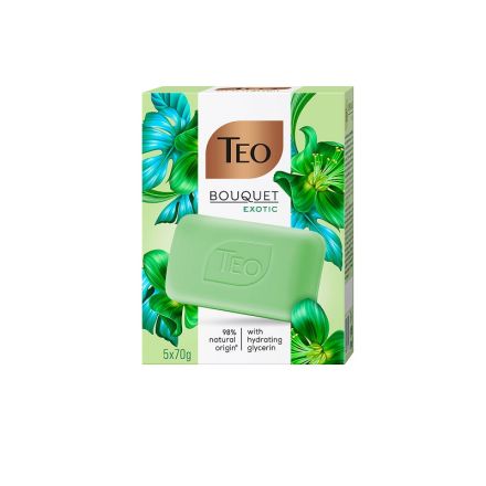 TEO BOUQUET EXOTIC Сапун,  5х70 гр.