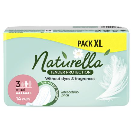 NATURELLA TENDER PROTECTION Дамски превръзки, 14 бр.