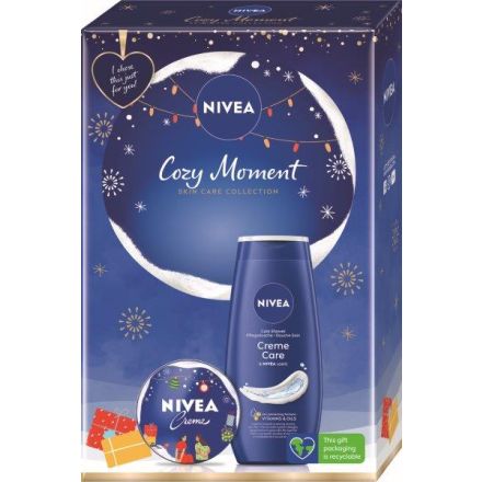 NIVEA COZY MOMENT Комплект Душ-гел , 250 мл + Крем, 75 мл