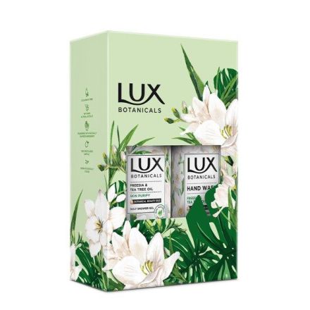 LUX FREESIA Комплект  Душ гел, 500 мл + Течен сапун помпа, 400 мл 