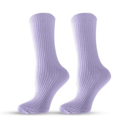 HAPPY FOOTTOPIA Чорапи жакард люляк 80% памук, 39-43