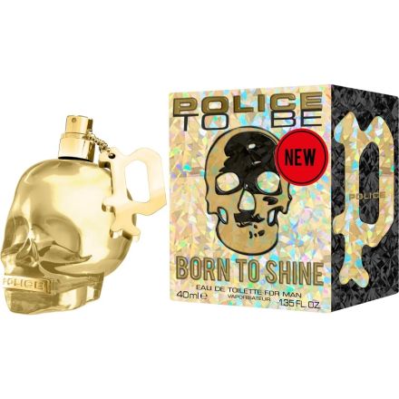 POLICE TO BE BORN TO SHINE Мъжка тоалетна вода, 40 мл