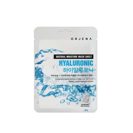ORJENA NATURAL MOISTURE HYALURONIC Подхранваща маска за лице, 23 мл