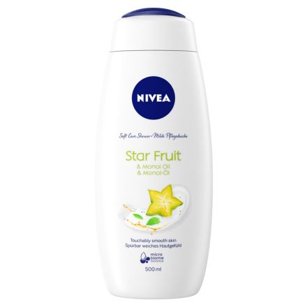 NIVEA STAR FRUIT AND MONOI OIL Душ гел,  500 мл