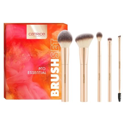 CATRICE PRO ESSENTIAL BRUSH SET Комплект четки за грим 5 бр/оп.