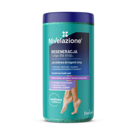 FARMONA NIVELAZIONE HERBAL Антибактериални соли за крака , 600 гр.