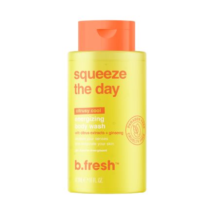 B.FRESH SQUEEZE THE DAY Душ гел енергизиращ с цитрусов екстракт, 473 мл