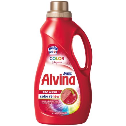 MEDIX ALVINA PRO WASH & COLOR RENEW Перилен препарат за цветни тъкани, 22 пранета