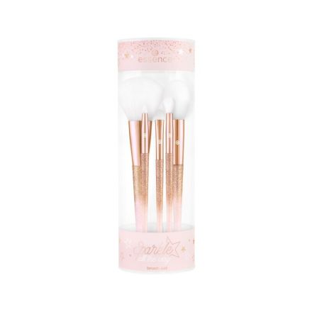 ESSENCE SPARKLE ALL THE WAY Комплект за четки за грим 5бр / оп.