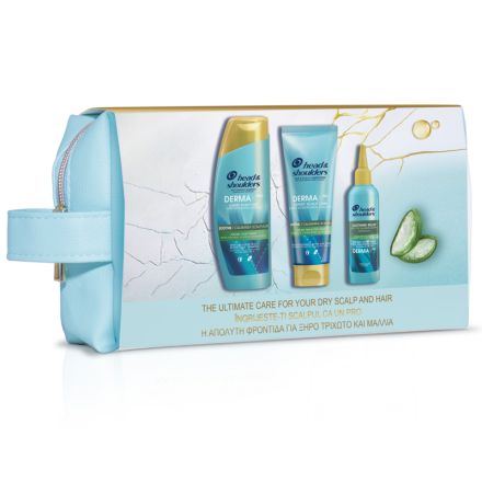HEAD & SHOULDERS Комплект Шампоан , 300 мл + Балсам  220 мл + Балсам за скалп, 145 мл