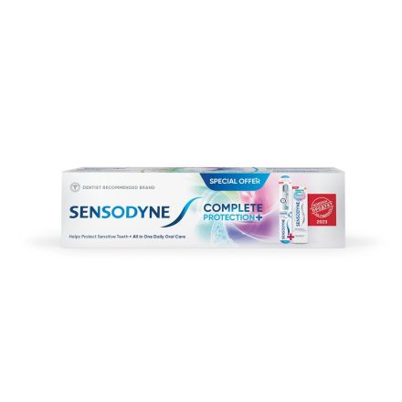 SENSODYNE COMPLETE PROTECTION Паста за зъби, 75 мл + Четка за зъби