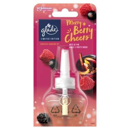 GLADE MERRY BERRY CHEERS Eл.пълнител за ароматизатор, 20 мл. GLADE MERRY BERRY CHEERS Eл.пълнител за ароматизатор, 20 мл.