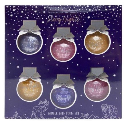 STARRY NIGHT LAVENDER & LIMEFLOWER Комплект Пяна за вана Lavender & Limeflower, 2х50 мл + Пяна за вана Ylang Ylang & patchouli, 2х50 мл + Пяна за вана Jasmine & Neroli, 2х50 мл