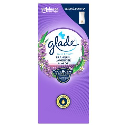 GLADE TRANQUIL LAVENDER&ALOE Микро спрей пълнител, 10 мл.