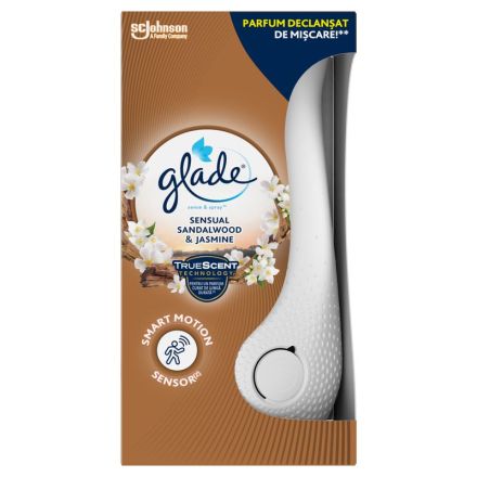 GLADE SENSE&SPRAY SENSUAL SANDALWOOD&JASMINE Ароматизатор за въздух, 18 мл.