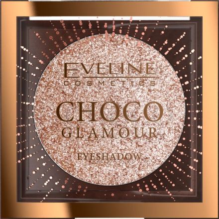 EVELINE CHOCO GLAMOUR MOON SPARKLE Топер сенки за очи N01 