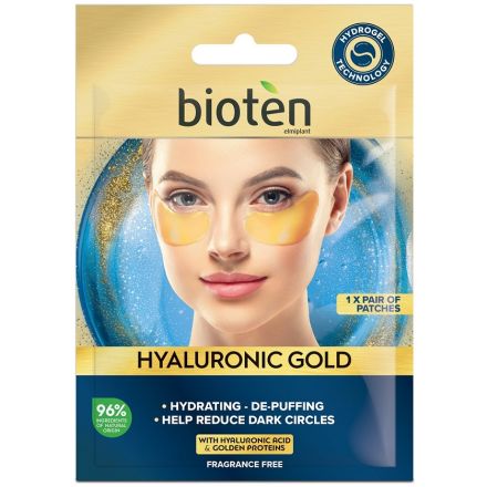 BIOTEN HYALURONIC GOLD Пачове за очи  5,5гр