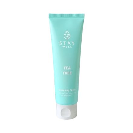 STAY WELL TEA TREE Почистваща пяна за лице, 130 мл