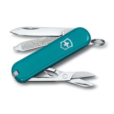VICTORINOX CLASSIC MOUNTAIN LAKE Джобно ножче ,тюркоаз 1 бр.