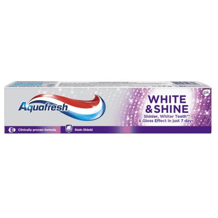 AQUAFRESH WHITE&SHINE Паста за зъби, 100 мл
