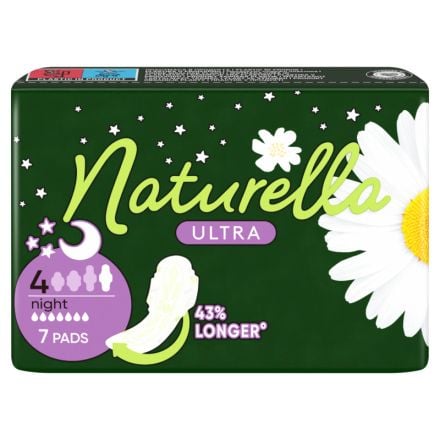 NATURELLA ULTRA NIGHT Дамски превръзки, 7 бр.
