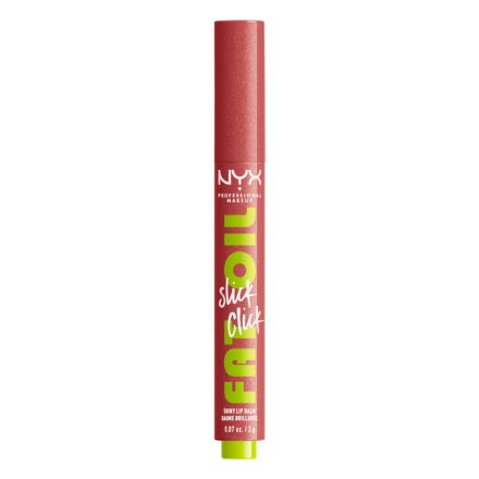 NYX PROFESSIONAL MAKEUP FAT OIL SLICK CLICK Балсам за устни 03 no filter needed