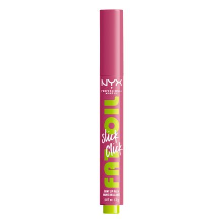 NYX PROFESSIONAL MAKEUP FAT OIL SLICK CLICK Балсам за устни 07 dm me