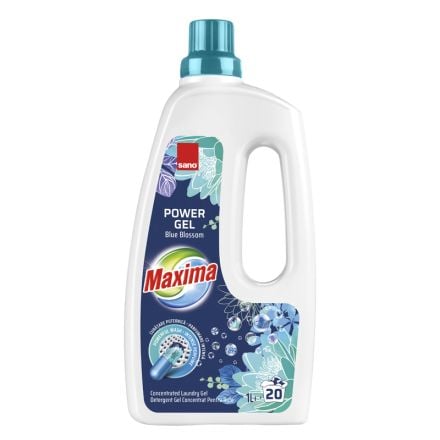 SANO MAXIMA BLUE BLOSSOM Гел за пране, 20 пранета, 1 литър